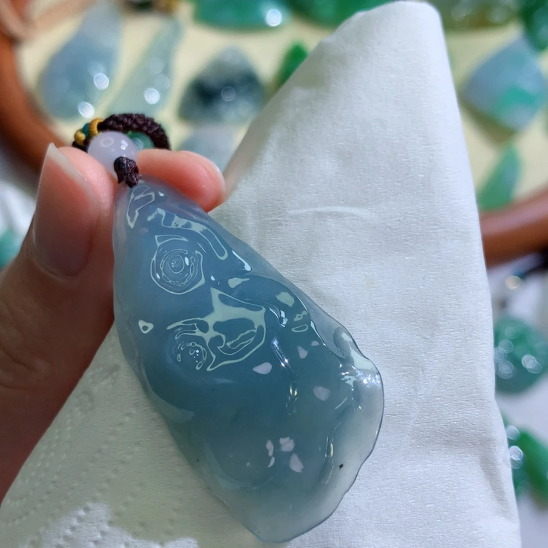 【闪购商品】翡翠吊坠(不含链)未镶嵌 1467