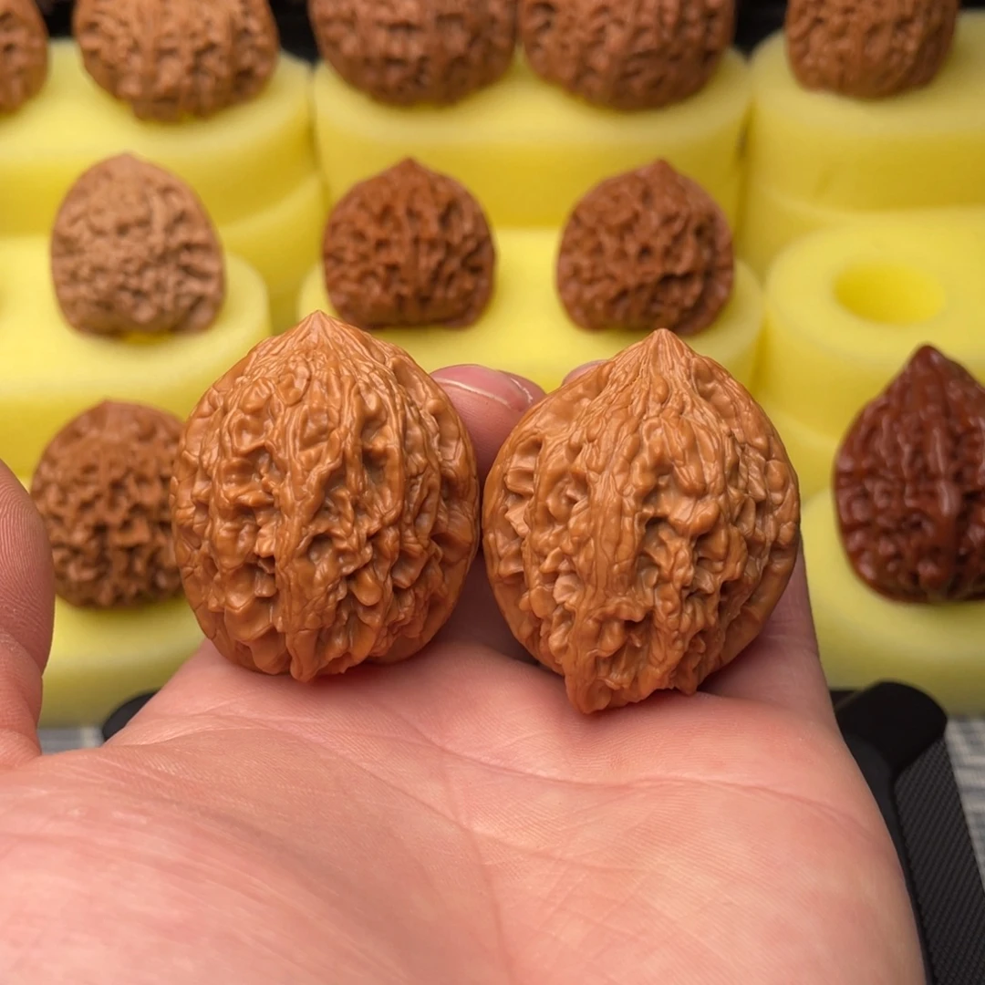 文玩核桃把件36全品大沽石编号1062