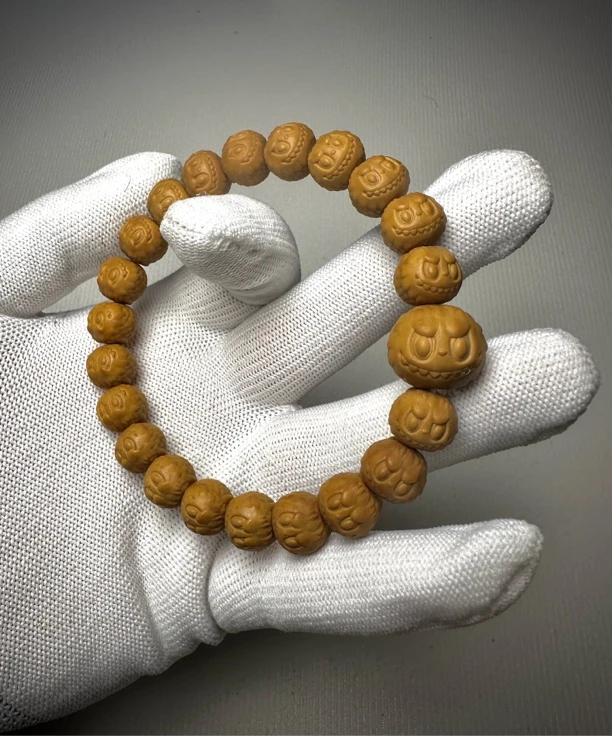 「JINCANG」拉布布手串    原皮原色猴头核桃