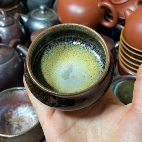 茶盏建阳建盏微瑕佛度