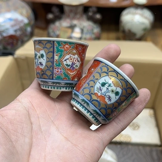 瓷片摆件工艺品瓷器摆件777