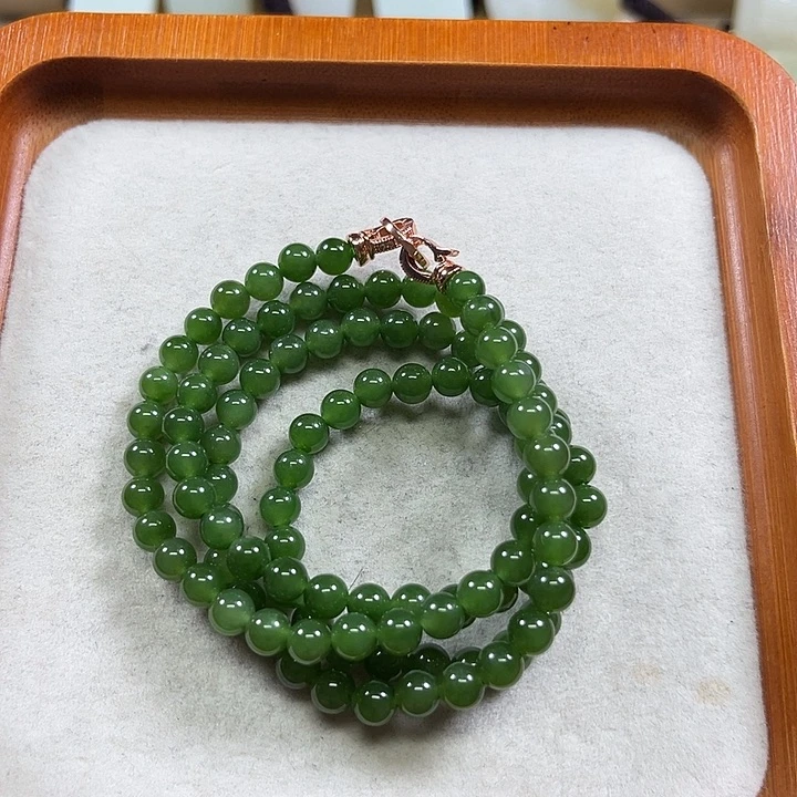 和田玉（碧玉）未镶嵌颈饰