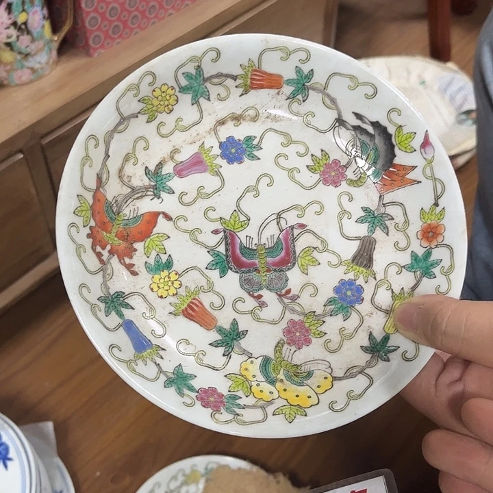 松***布瓷片景德镇现代工艺品