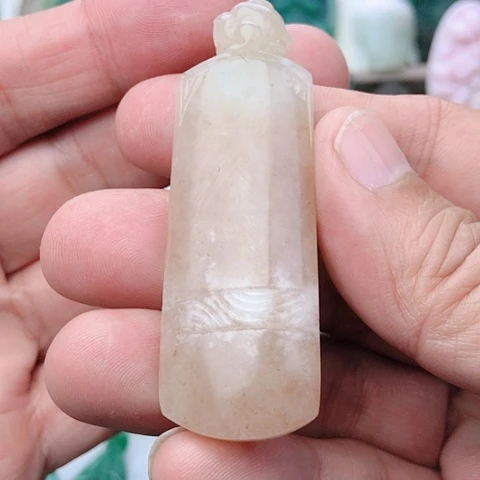 未镶嵌独山玉吊坠(不含链)