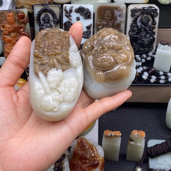 华***哥和田玉未镶嵌项链