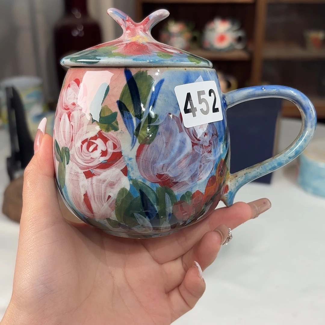 小***妃景德镇手绘高温釉下彩陶瓷茶具