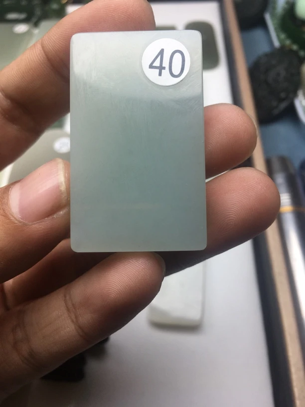 和田玉平安无事牌