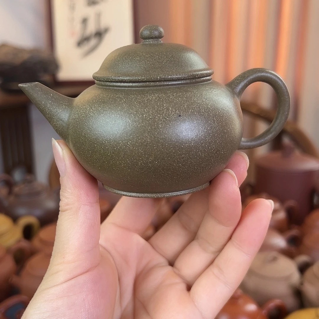 茶壶紫砂精品原矿 水平 青段泥 150cc