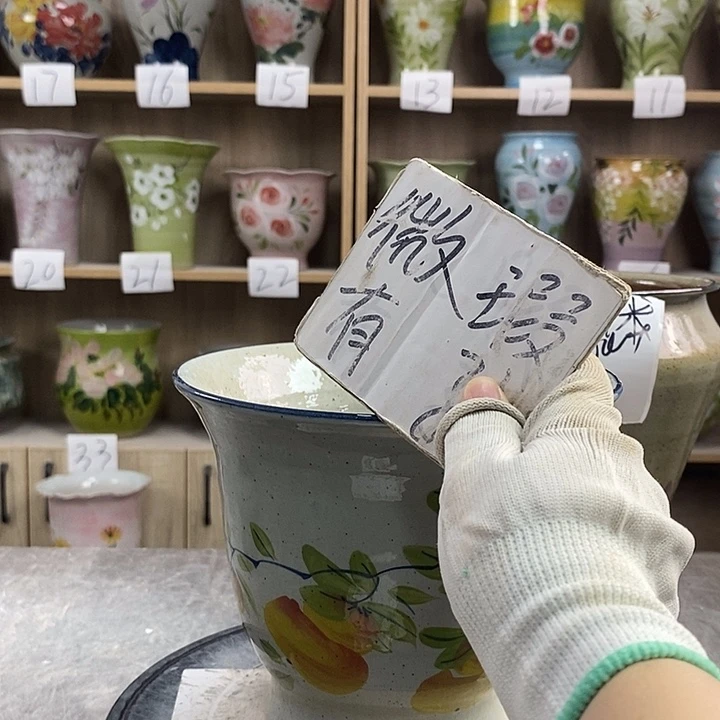 罐12xc景德镇陶瓷花盆