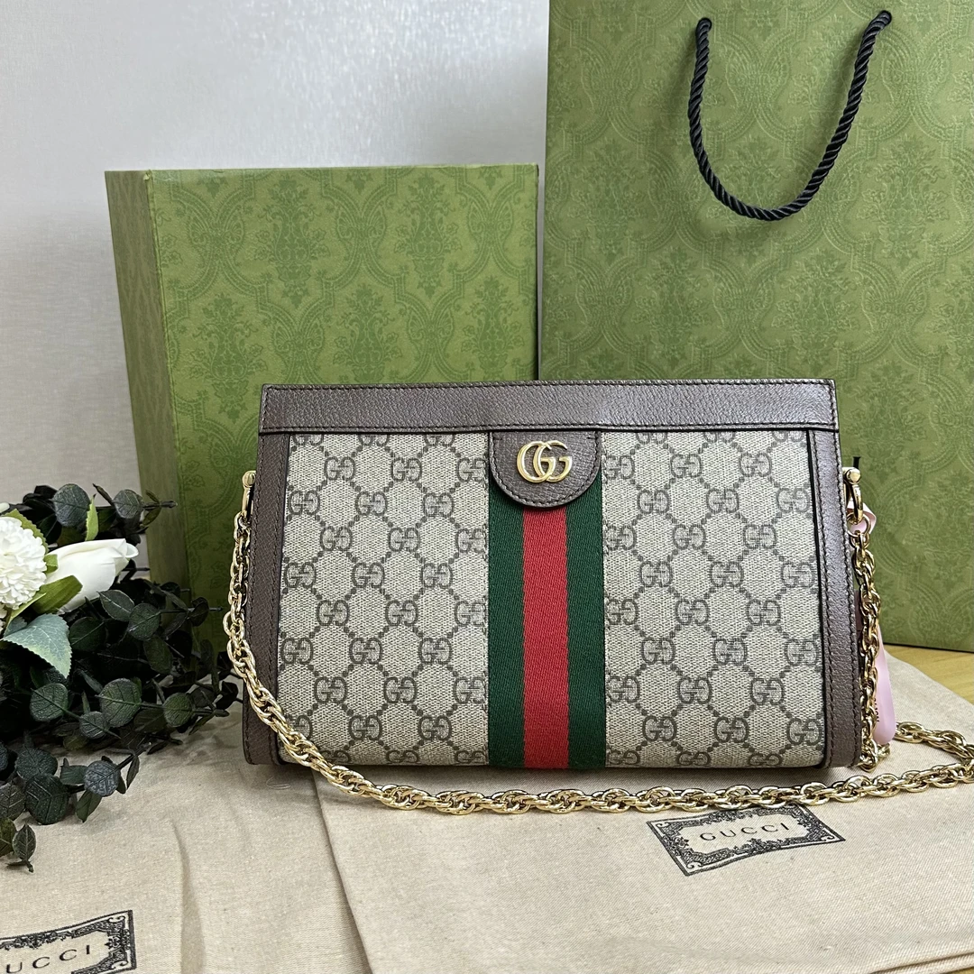 全新未使用 GUCCI/古驰 壹所奢品/GUCCI古驰小号夹子包16900/闲置