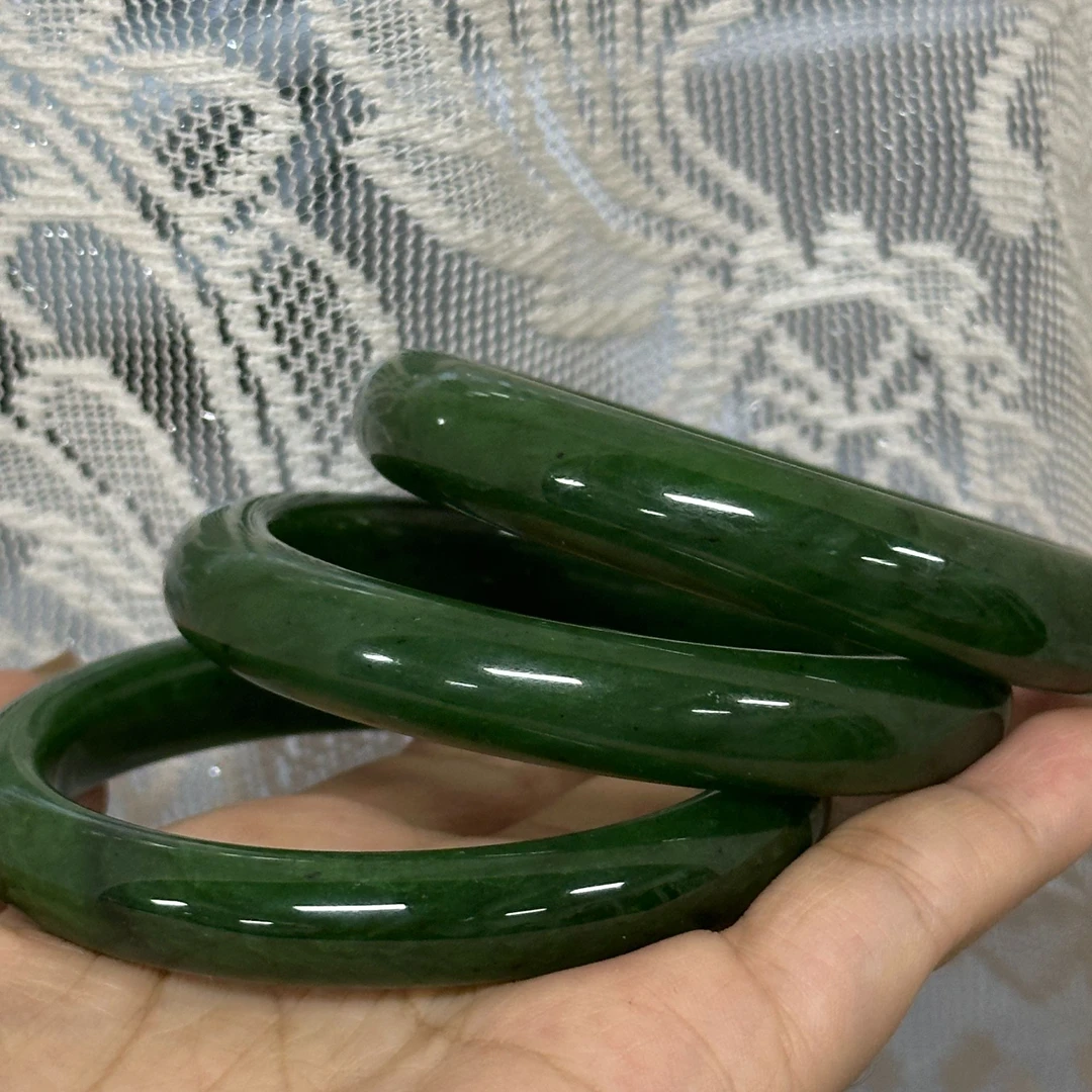 非金属莫桑石手镯 SS606天然百搭手镯