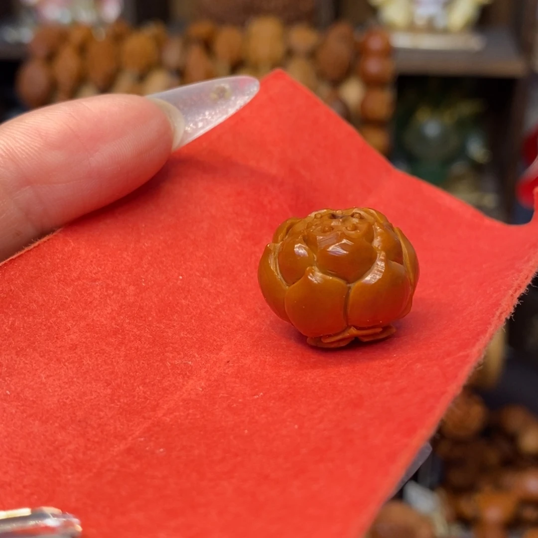 手串/手链橄榄核纯手莲花单子