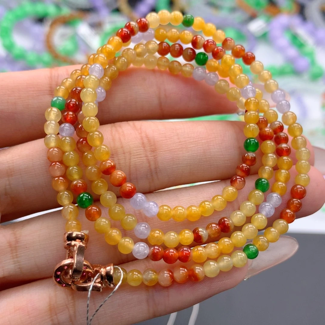 毛衣链未镶嵌翡翠