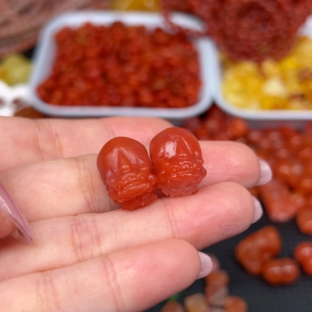 南红玛瑙未镶嵌吊坠(不含链)