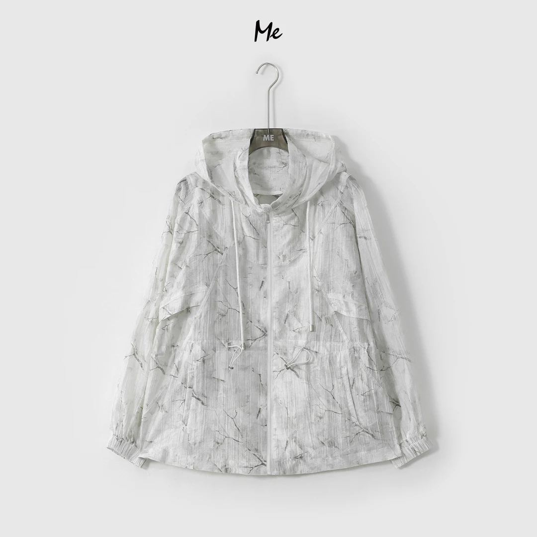 ME【大理石防晒衣】夏季新款女士显瘦气质时尚外套MEQS2264