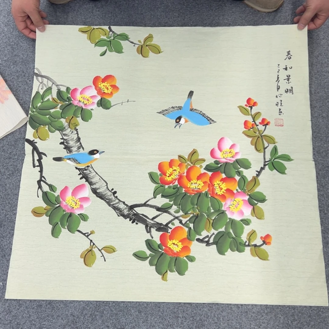 国画国画纯手绘作品
