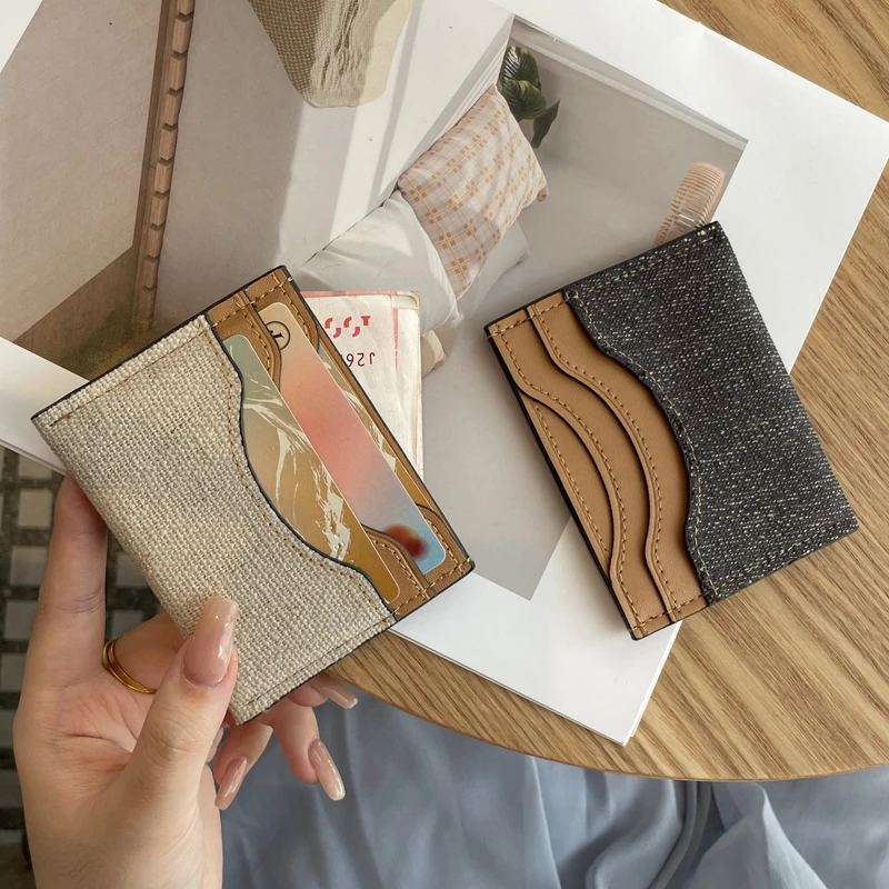 卡包女2025新款潮潮网红超薄小巧高级感轻薄ins风迷你小众放卡的