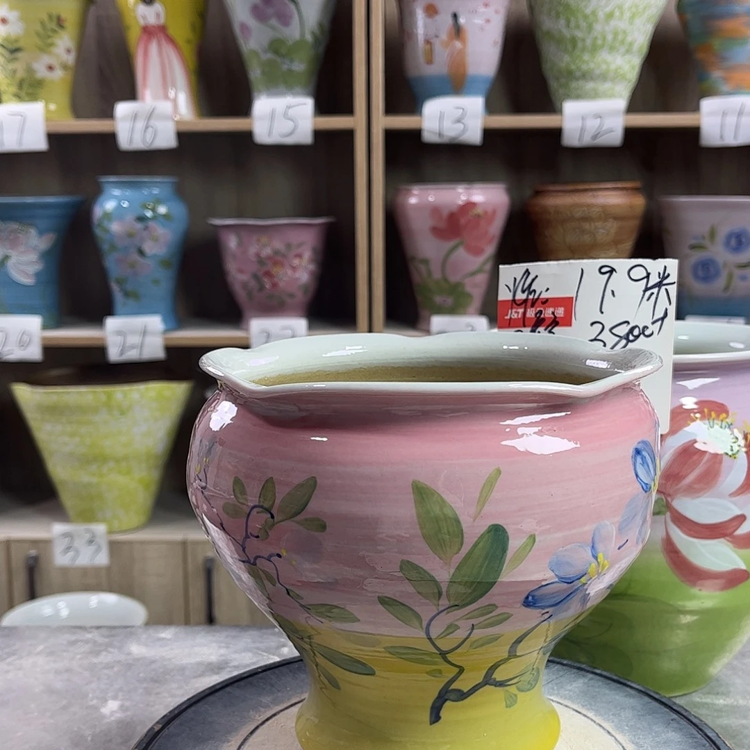 景德镇陶瓷花盆花盆