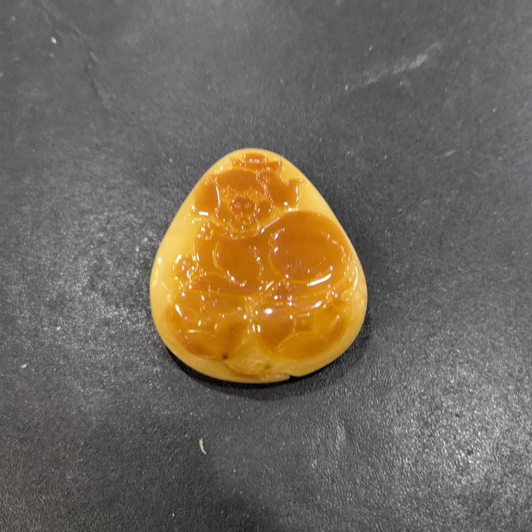 猛犸蜡约29.8克雕刻件E146