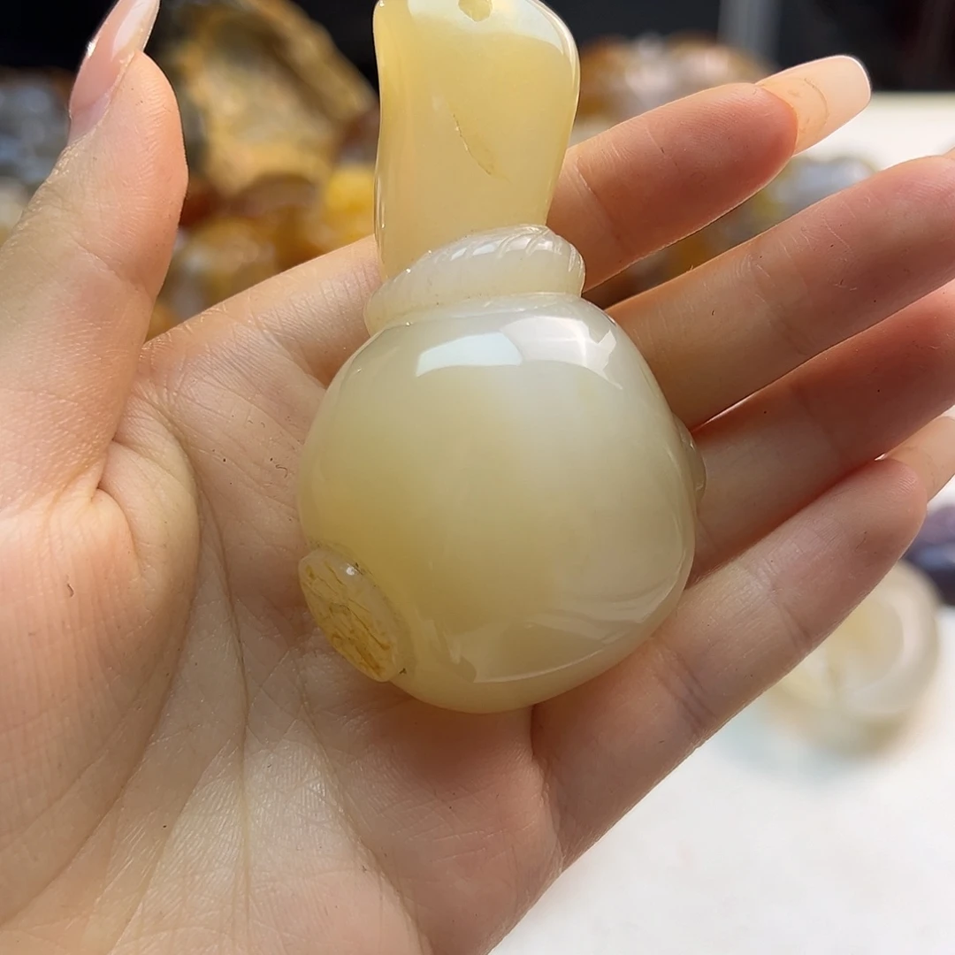 玛瑙/玉髓合金颈饰