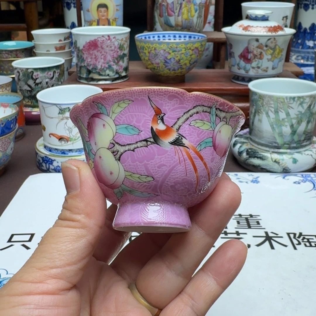 景德镇手工手绘展示