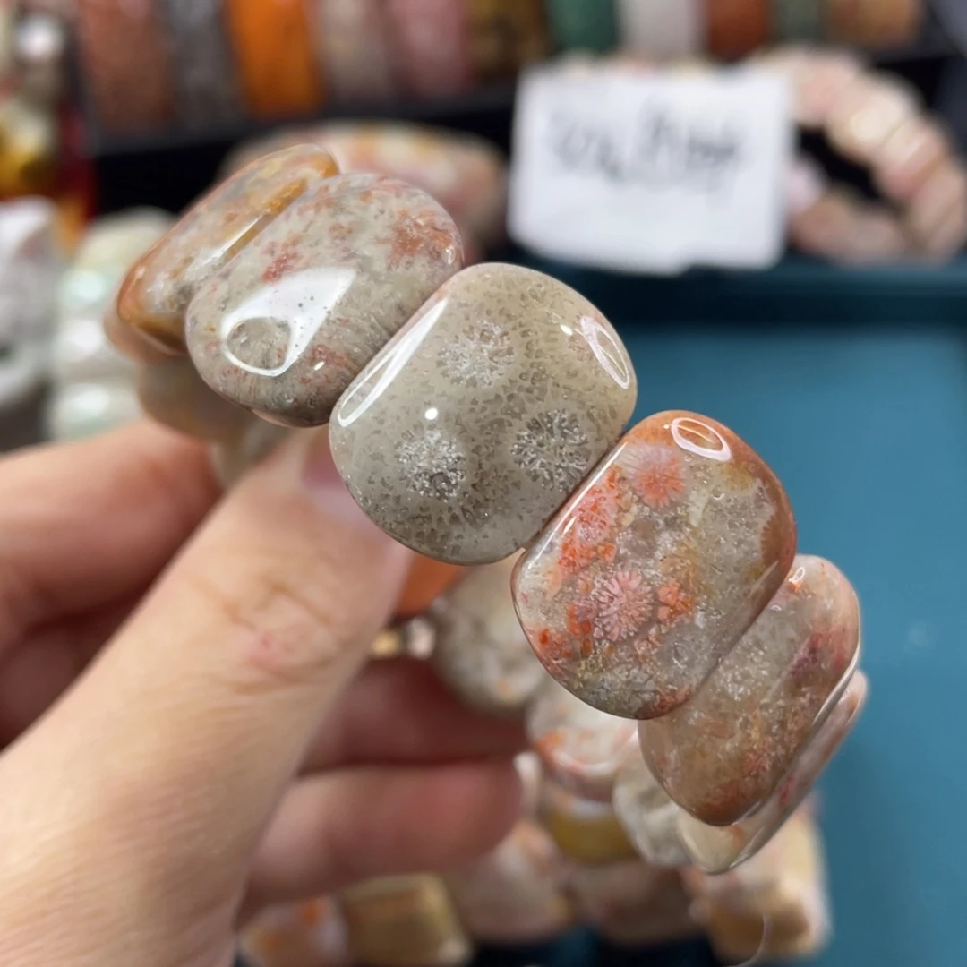 未镶嵌手镯硅化玉