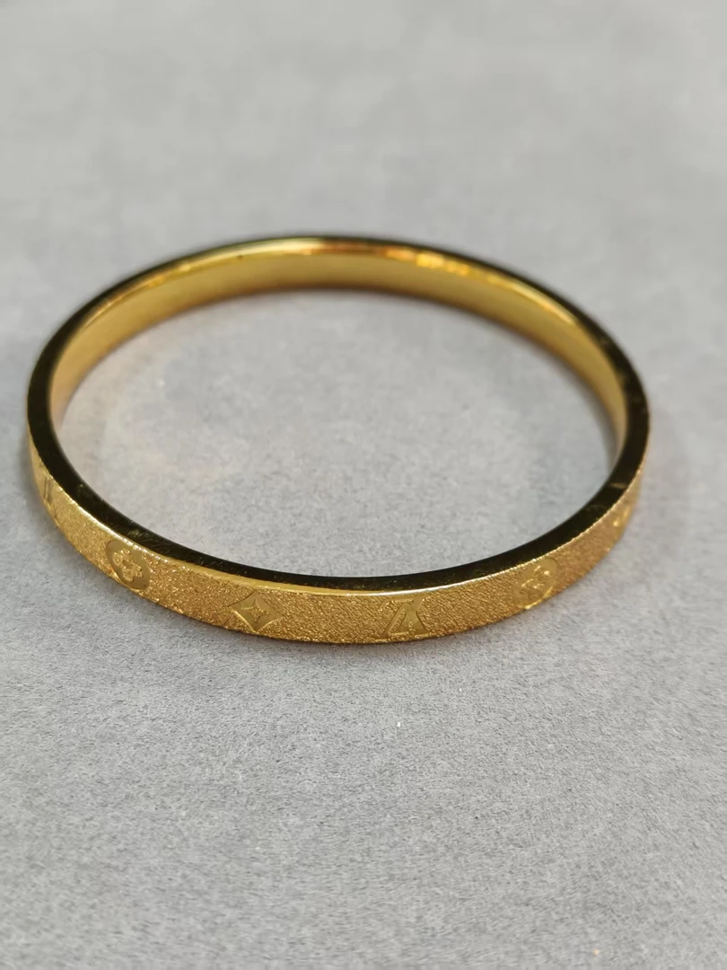 【慕森优选】原创设计单圈传承碎冰冰闭口手镯A483