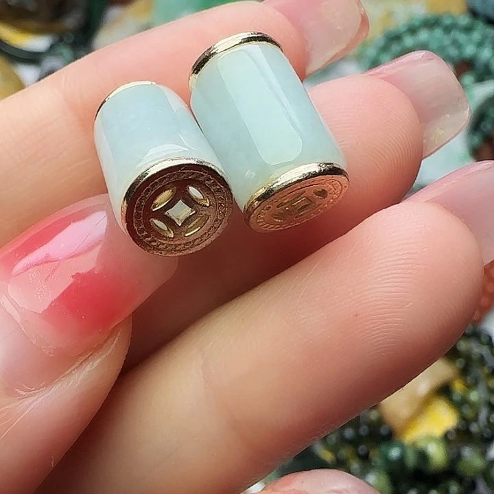 翡翠未镶嵌颈饰天然A货22