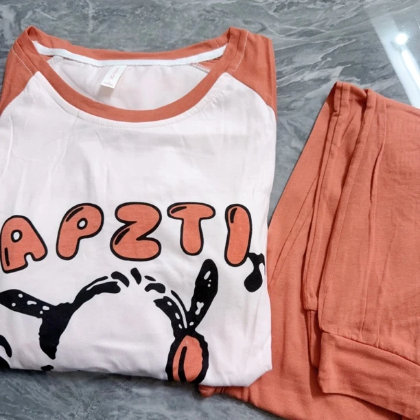 123-帕恰狗圆领长袖长裤套装