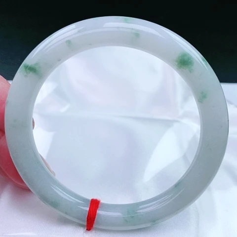 翡翠手镯（圆镯）未镶嵌21号