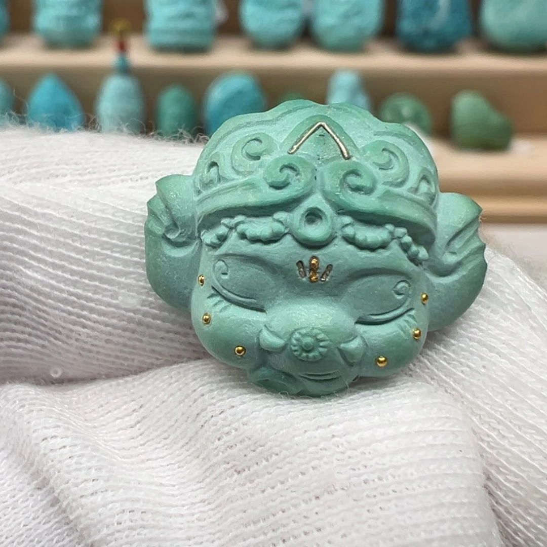 绿松石未镶嵌配饰