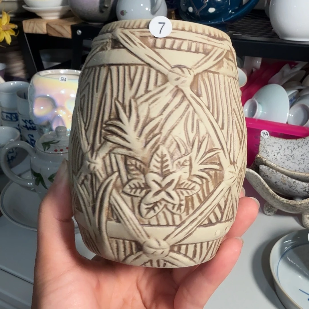 微瑕工厂福利手作花瓶一个