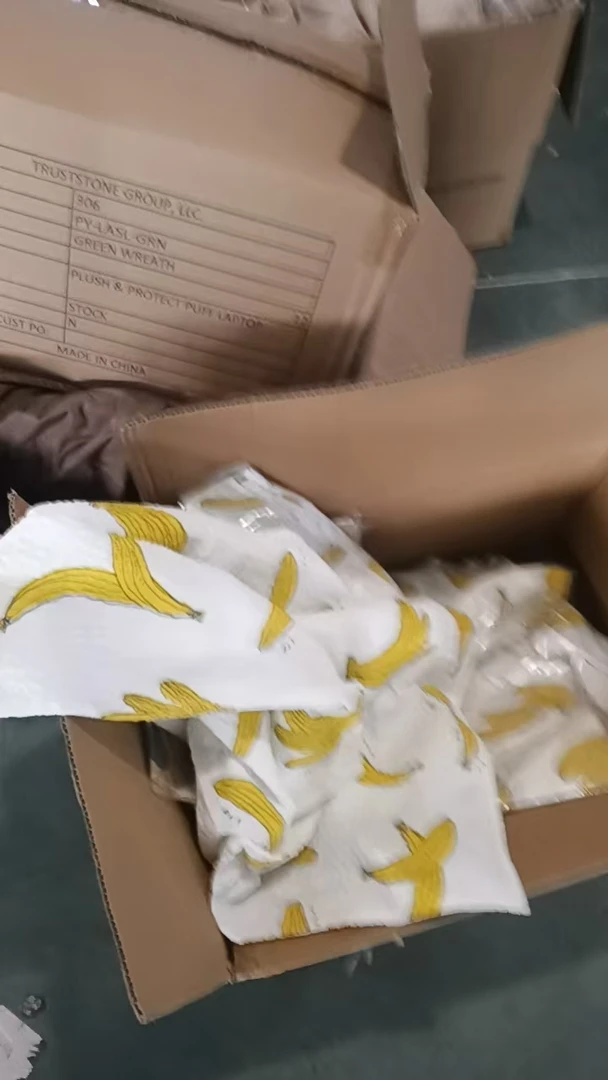 B5泡纱枕套腰靠套抱枕套发