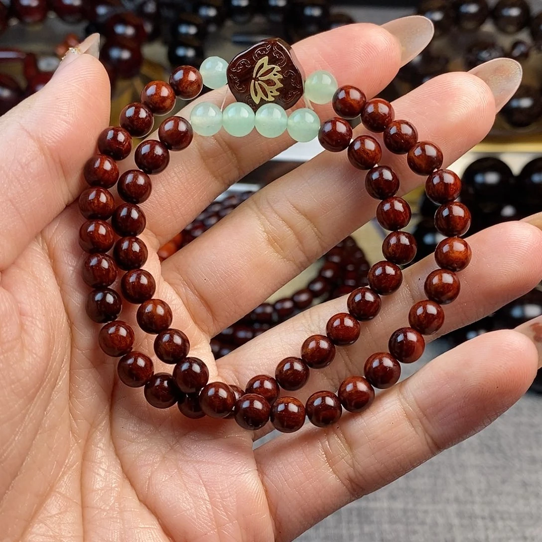 檀香紫檀（小叶紫檀）0.6双圈diy