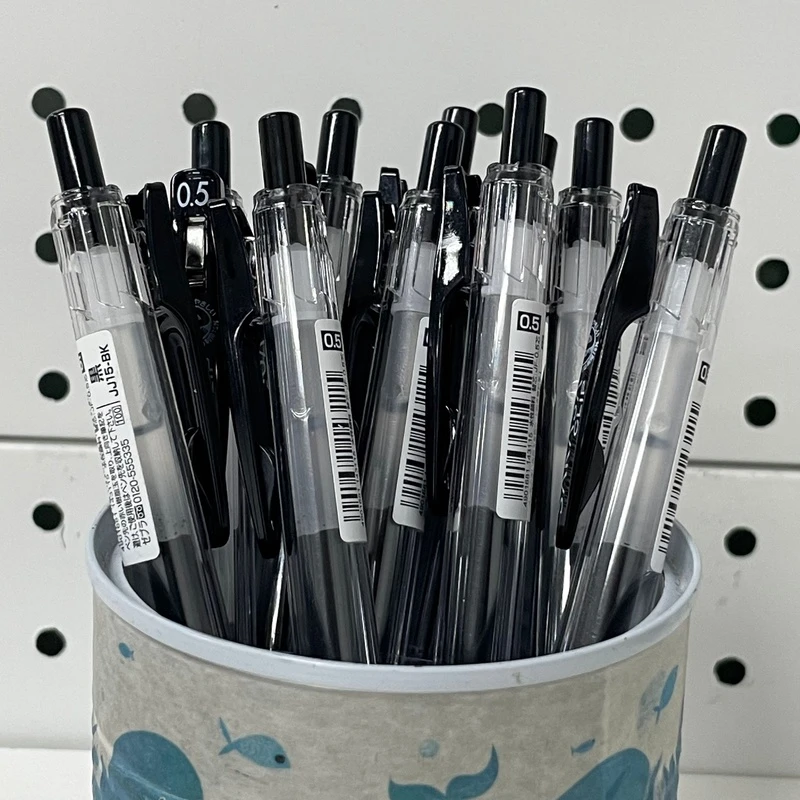 小钰【整盒经典款】斑马ZEBRA10支刷题学生考试用按动中性笔大考必