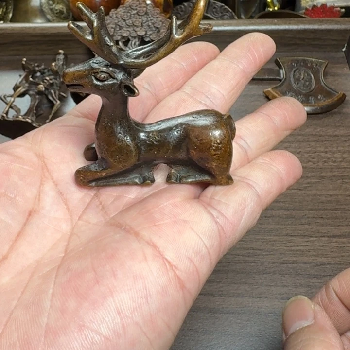 铜器摆件收收藏藏