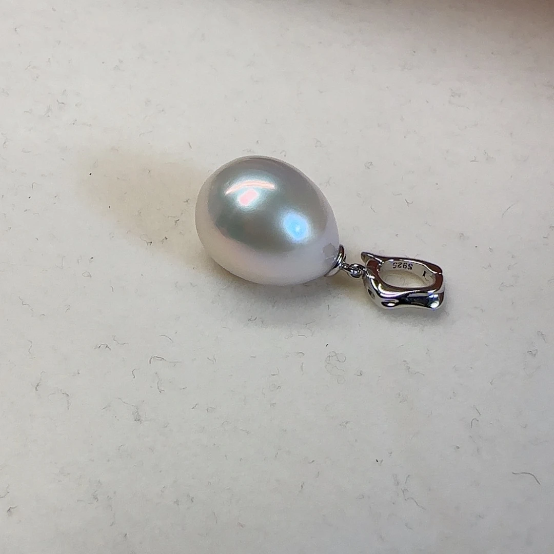 淡水珍珠颈饰银S925镶嵌我****你