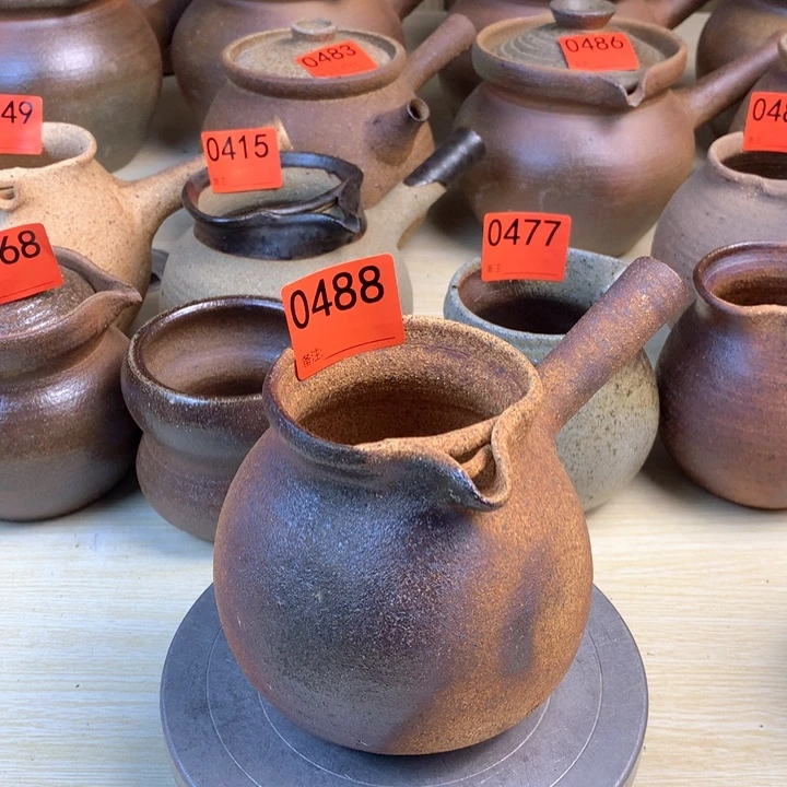 云南手工柴烧烤茶罐650毫升