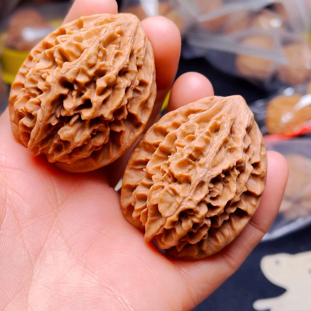 吊坠文玩核桃老鼠一对