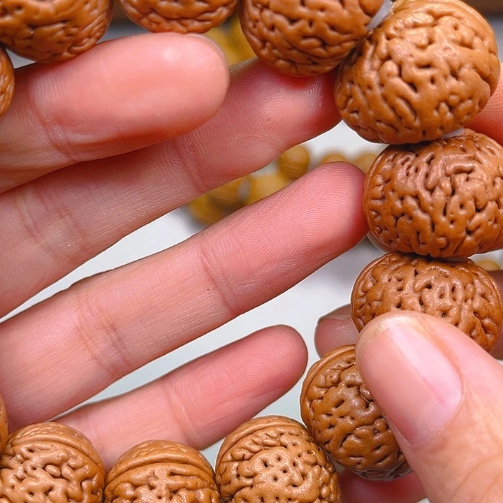 程***。吊坠桃核桃核手串磨盘