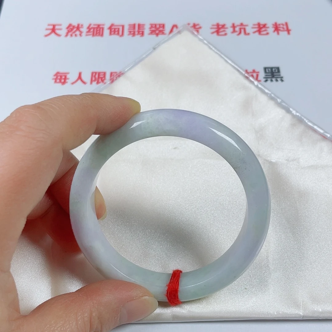 翡翠未镶嵌手镯天然翡翠手镯58