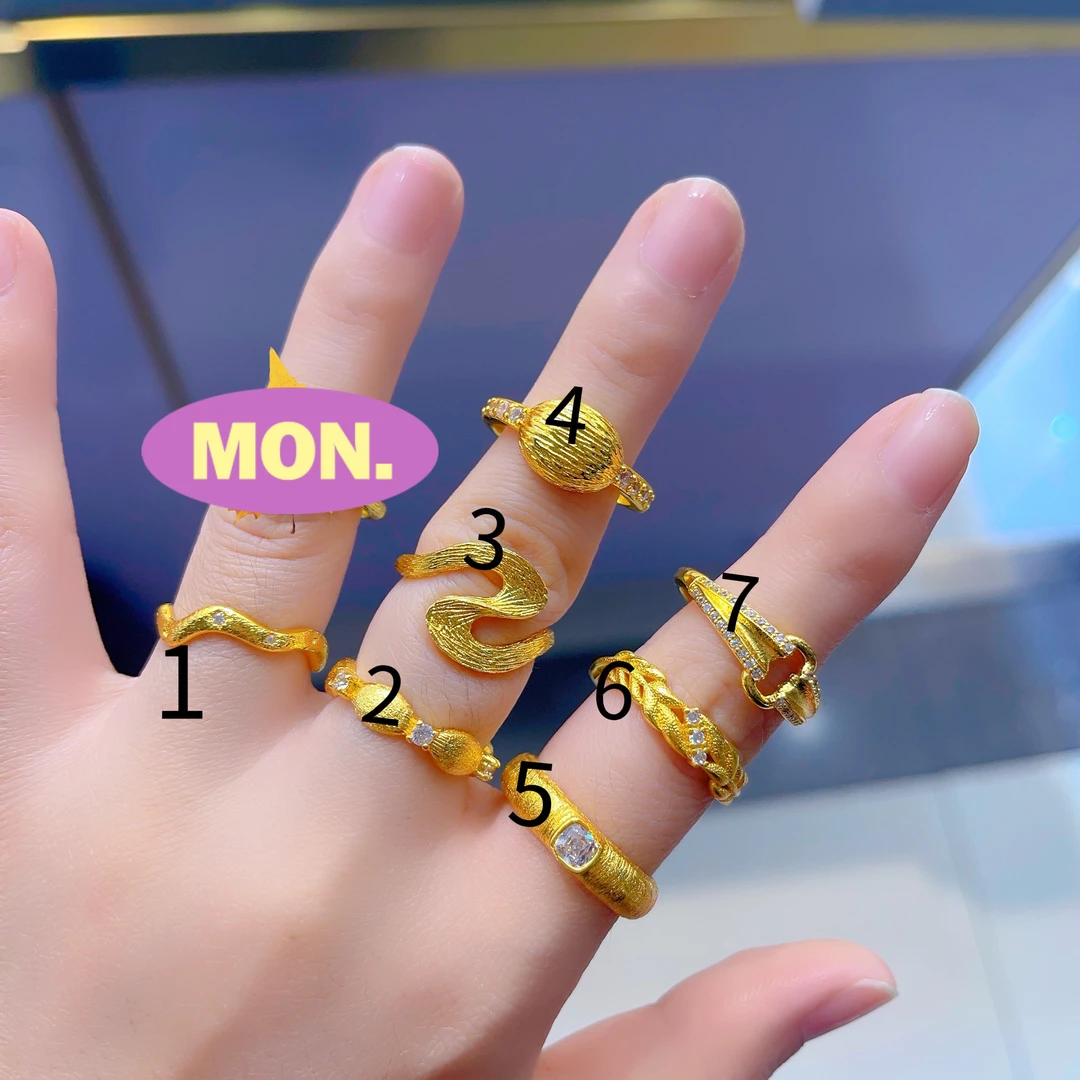 钛钢戒指 509新款戒指一个比一个好看可以大小爆款白搭时尚可爱