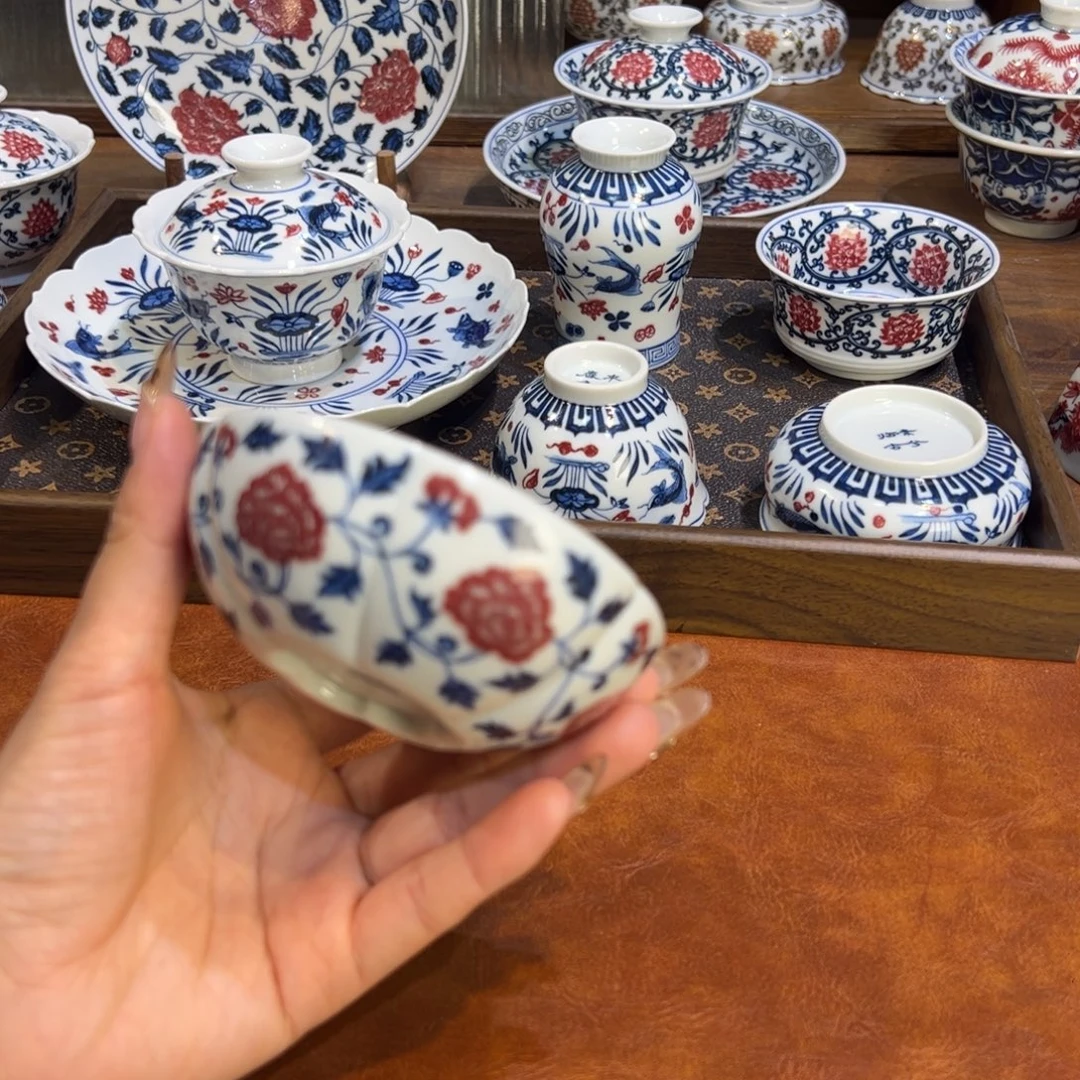 景德镇陶瓷手工手绘