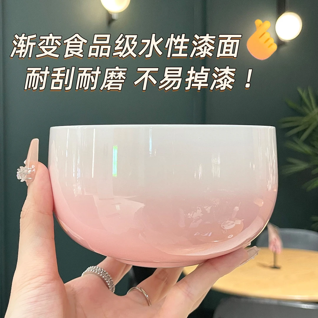 【3单5单囤】食品级不锈钢碗双层防烫汤碗吃饭碗圆碗厨房配件