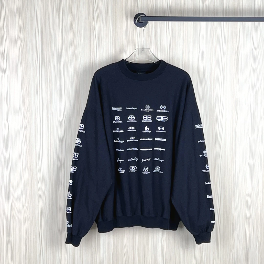 99新 Balenciaga/巴黎世家 卫衣 尺码L/成色看直播 GSH0589