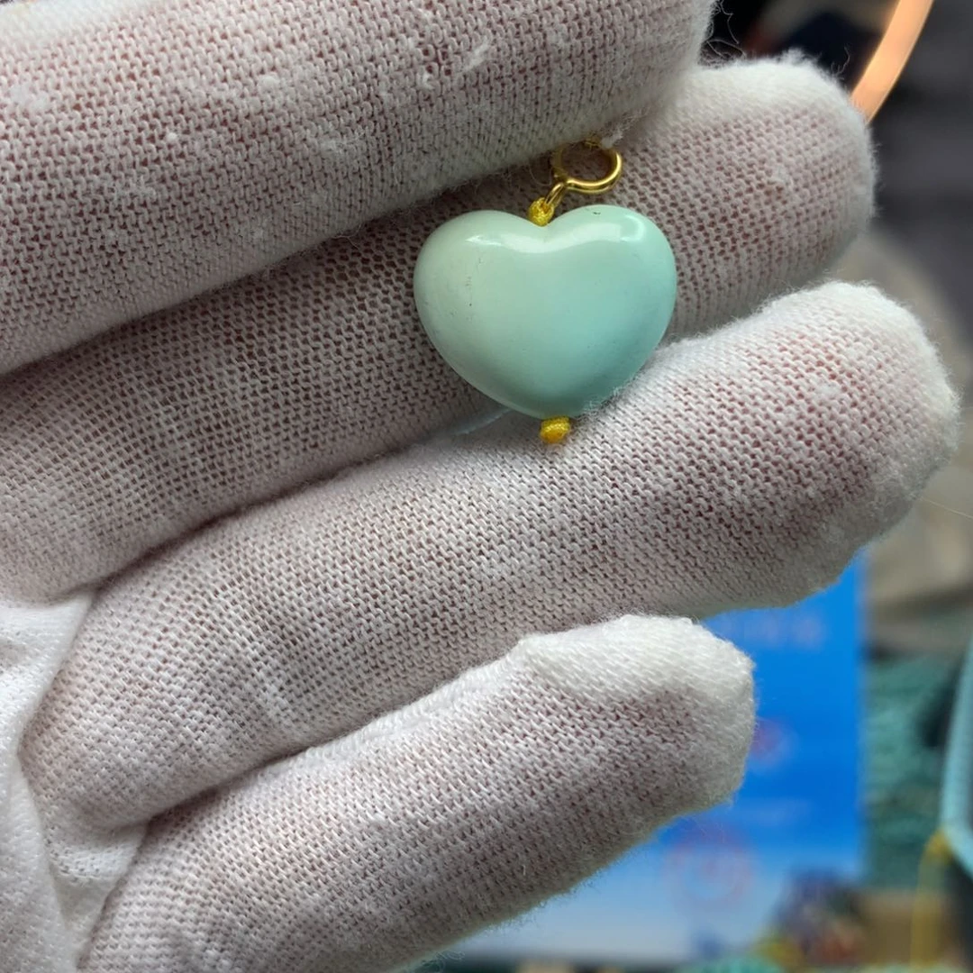 绿松石挂件未镶嵌