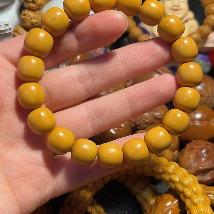 橄榄核手串/手链猴头1.2老型瑕疵漏