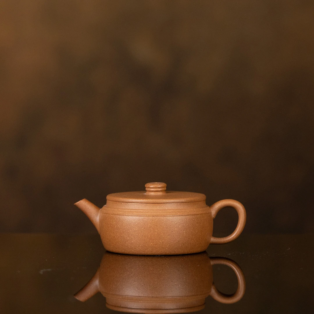 【利贞l汉瓦】原矿段泥 约130cc 手工制作紫砂壶 茶具JYT