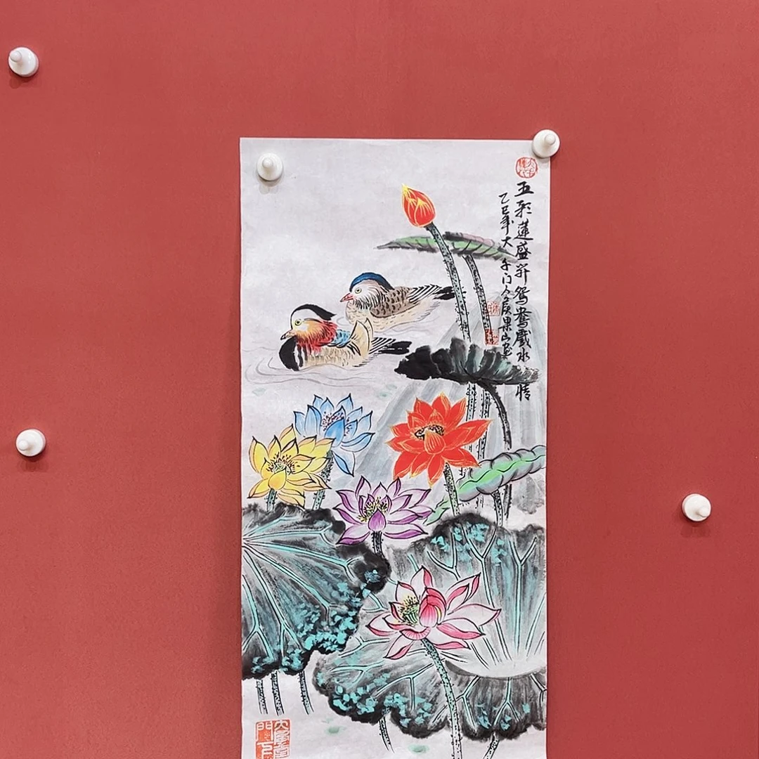 国画侯果山老师手绘国画作品音浩
