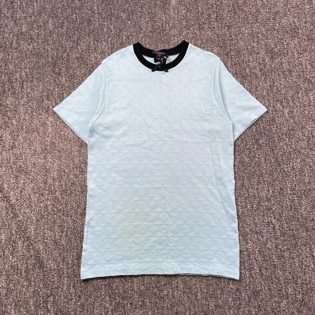 99新 LouisVuitton/路易威登 4698/ SS24 蓝色短袖/XL码